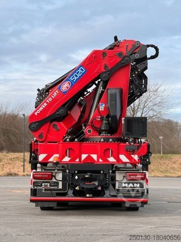 Autokran MAN TGX TG3 26.510 HMF Kran 5020K RCS + JIB