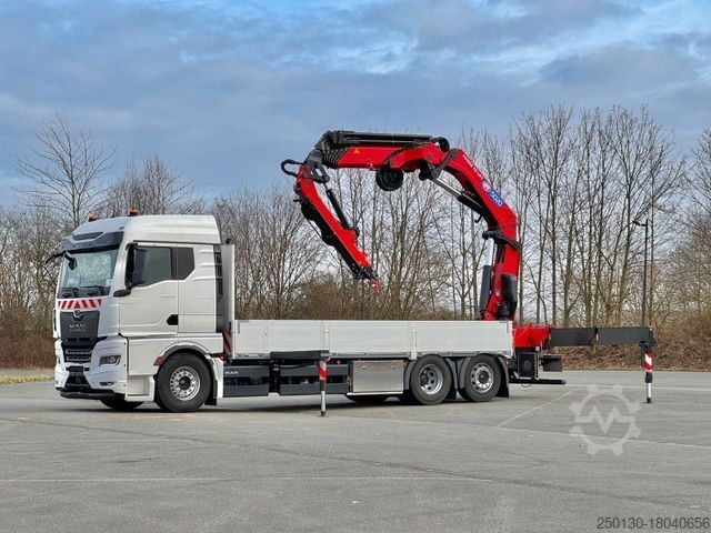 Truck mounted crane MAN TGX TG3 26.510 HMF Kran 5020K RCS  + JIB