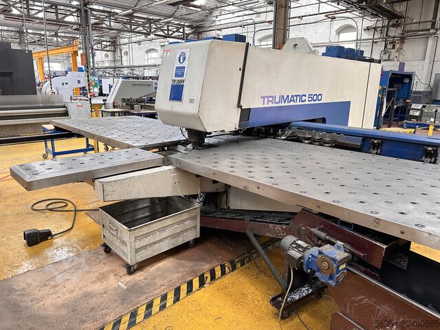 Revolver-Stanz- und Nibbelmaschine Trumpf Trumatic 500 Type 1600