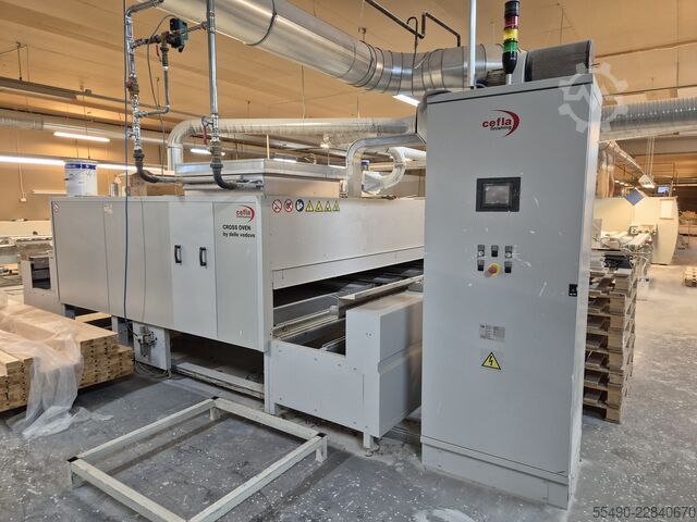 Complete painting plant Cefla Flexispray + Cross Oven