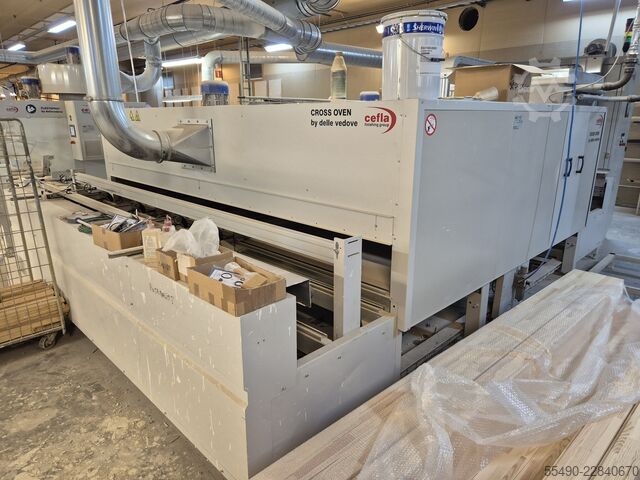 Complete painting plant Cefla Flexispray + Cross Oven
