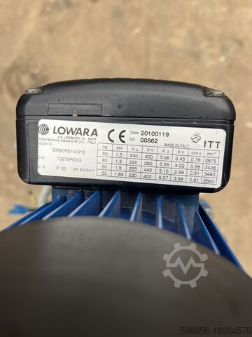 Lowara Vertical Pump 2.4-8 m3/h Height Lowara SV409F15T/A