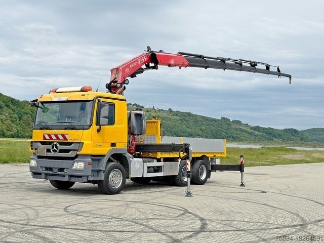Truck mounted crane MERCEDES-BENZ ACTROS 2646 * FASSI F365AXP.26 + FUNK * 6x4