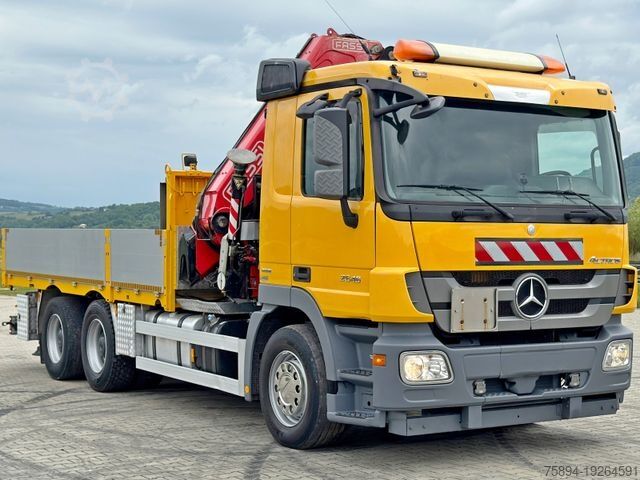 Truck mounted crane MERCEDES-BENZ ACTROS 2646 * FASSI F365AXP.26 + FUNK * 6x4