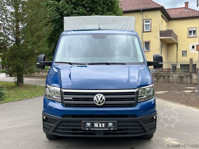 Curtain sider van VOLKSWAGEN CRAFTER PRITSCHE DoKa 4M. DIFF. SPERRE AUTOMATIK