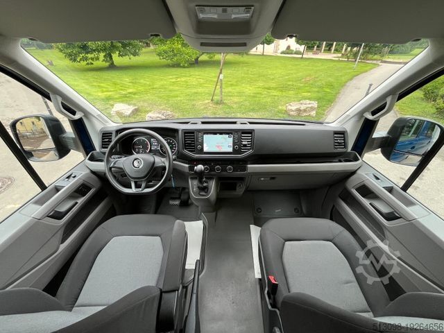 Curtain sider van VOLKSWAGEN CRAFTER PRITSCHE DoKa 4M. DIFF. SPERRE AUTOMATIK