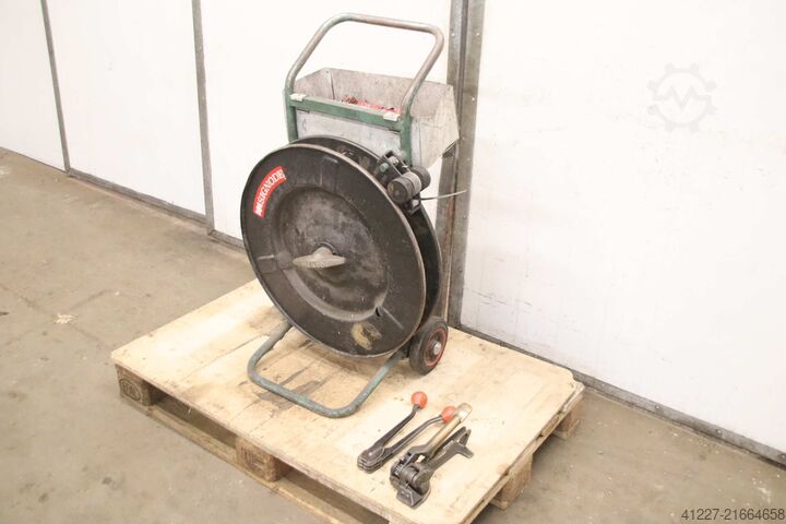 Steel strapping set, tension band pliers with accessories Signode DF 9  PFH Tensioner  3/4 - 1-1/4 "  C5823