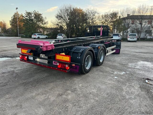 Roll off trailer CARDI RIMORCHIO CARDI SCARRABILE RIBALTABILE