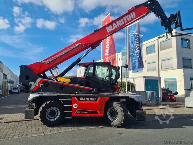 Telehandler rotating Manitou MRT 2660 Vision + AC
