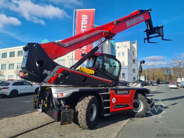 Telehandler rotating Manitou MRT 2660 Vision + AC