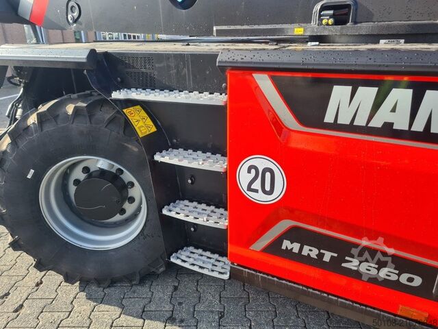 Telehandler rotating Manitou MRT 2660 Vision + AC