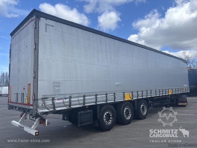 Open semitrailer with tarp Schmitz Cargobull Semitrailer Curtainsider Standard