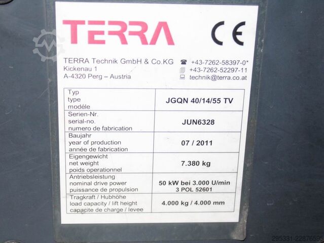 Sideloader Jumbo JGQN 40/14/55 TV