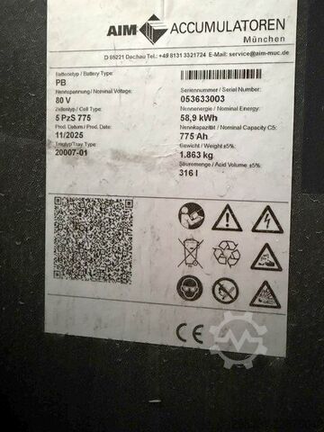 Electric 4-wheel forklift Jungheinrich EFG 540k  G240-600DZ