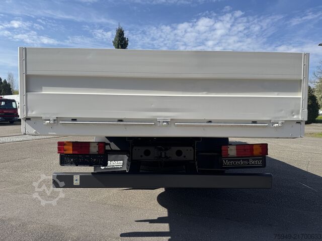 Axor 1829 L flatbed, 7.35 m, air suspension Mercedes-Benz Axor 1829 L Pritsche 7,35m, Luftfederung