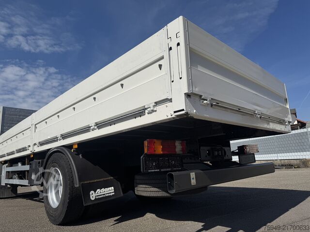 Axor 1829 L flatbed, 7.35 m, air suspension Mercedes-Benz Axor 1829 L Pritsche 7,35m, Luftfederung
