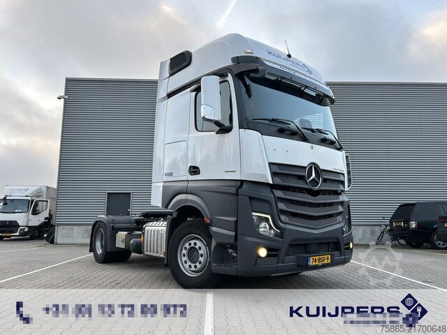 Standard tractor Mercedes-Benz Actros 1845 Gigaspace / Tacho V2 / Blower - PTO...