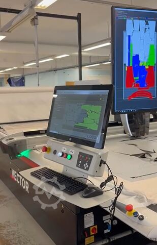 Fabric cutting machine - high end CNC Lectra Vectorfashion VT-FA-Q2-72 Automatic CNC