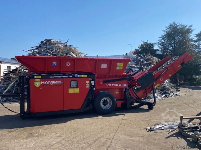 Two shaft shredder Hammel VB 750 D