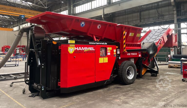 Two shaft shredder Hammel VB 750 D