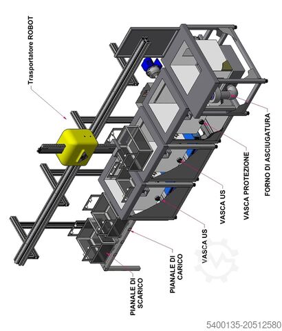 Washing machine ULTRASUONI_MORONI srl SONOX 100/6 ROBOT