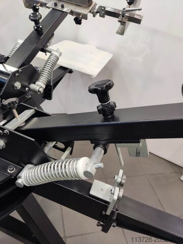 Karussell X 4 Tische + Flash + Trockner SCREEN PRINTING DMS 4 DMS 4 SUPER