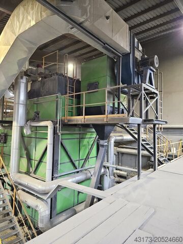 Boiler 5 MW, rated at 3.5 MW Biomassekessel Urbas 5 MW