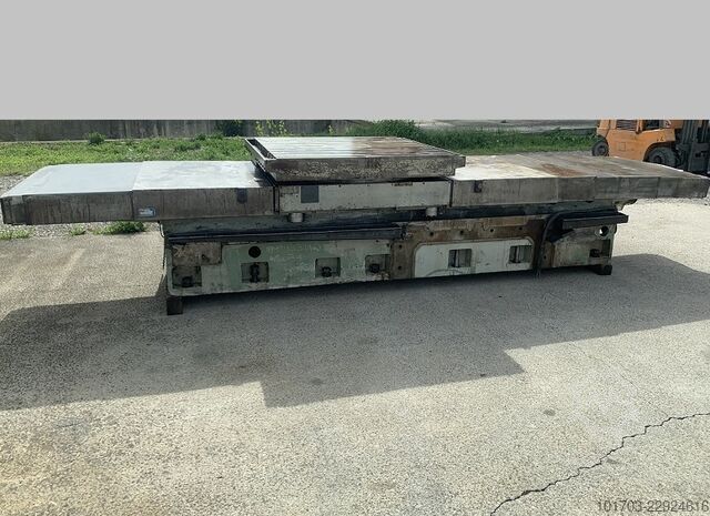 Rotating Boring Table Table rotative pour aléseuse Course X : 2000 mm