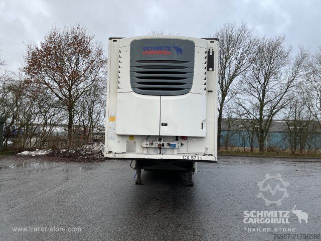Reefer semitrailer Schmitz Cargobull Tiefkühler Multitemp Doppelstock Trennwand