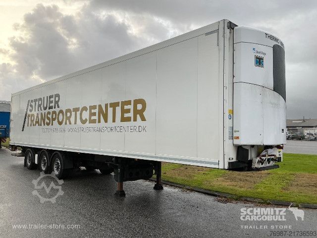 Reefer semitrailer Krone Tiefkühler Standard Ladebordwand