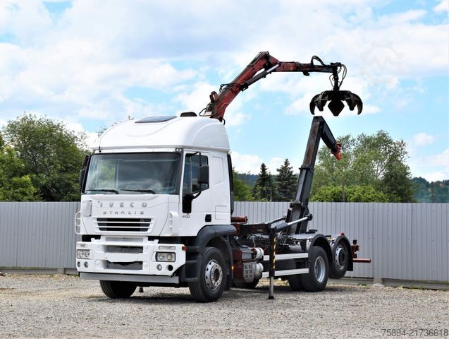 Abrollkipper IVECO STRALIS 400 * ABROLLKIPPER * ESSEL 0902* TOP