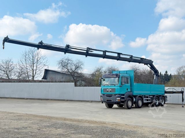 Truck mounted crane MAN TGA 41.440 * HIAB 288 E - 7 HIDUO/FUNK * 8x4