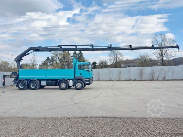 Truck mounted crane MAN TGA 41.440 * HIAB 288 E - 7 HIDUO/FUNK * 8x4