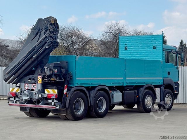 Truck mounted crane MAN TGA 41.440 * HIAB 288 E - 7 HIDUO/FUNK * 8x4