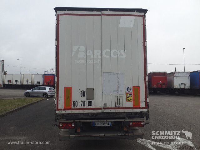 Auflieger mit Pritsche & Plane Schmitz Cargobull Curtainsider Standard Taillift