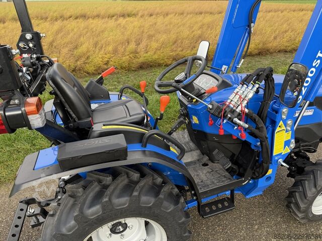 Solis 22 mini tractor NEW with front loader / wide agricultural tyres SOLIS minitractor NIEUW met frontlader / brede agribanden