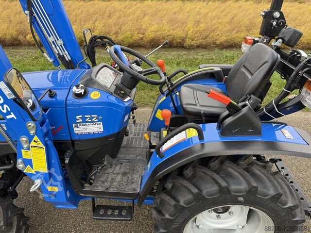 Solis 22 mini tractor NEW with front loader / wide agricultural tyres SOLIS minitractor NIEUW met frontlader / brede agribanden