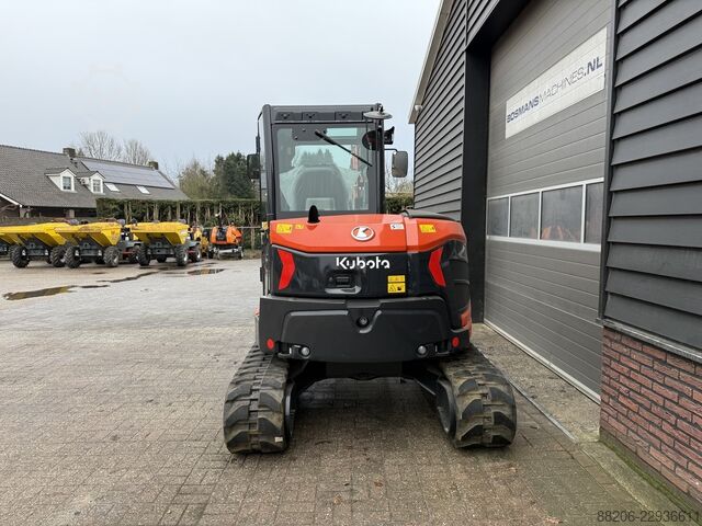 Kubota U56-5 mini excavator NEW incl. CW10 quick coupler + 3 buckets KUBOTA U56-5 minigraver NIEUW incl CW10 + 3 bakken
