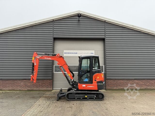 Kubota KX037 HI mini excavator NEW €740 LEASE KUBOTA KX037 HI minigraver NIEUW €740 LEASE