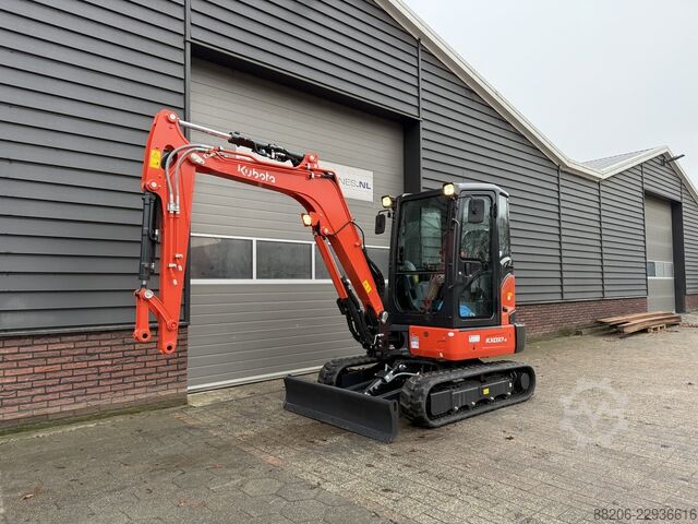 Kubota KX037 HI mini excavator NEW €740 LEASE KUBOTA KX037 HI minigraver NIEUW €740 LEASE