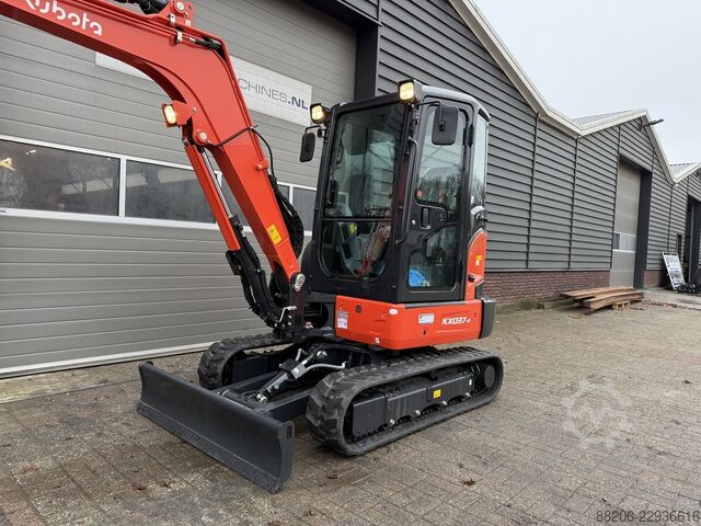 Kubota KX037 HI mini excavator NEW €740 LEASE KUBOTA KX037 HI minigraver NIEUW €740 LEASE
