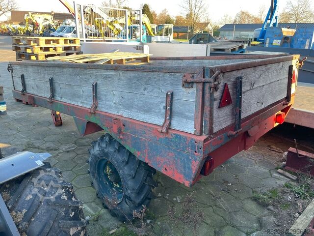 1-axle trailer for tractor 1 ASSIGE AANHANGER tractor
