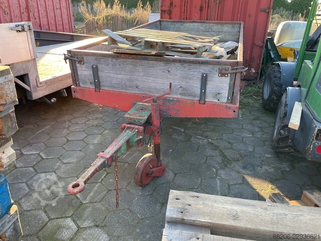 1-axle trailer for tractor 1 ASSIGE AANHANGER tractor