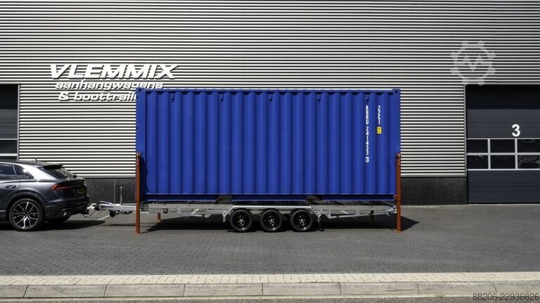  VLEMMIX cointainer trailer 20 FT NIEUW