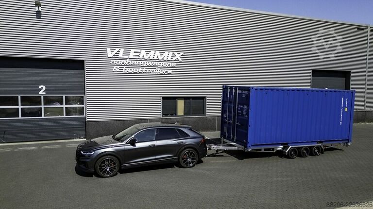  VLEMMIX cointainer trailer 20 FT NIEUW