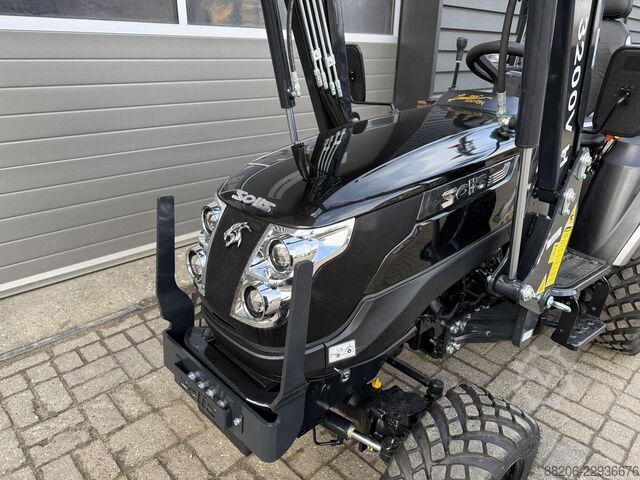  SOLIS 26 HST BLACK EDITION minitractor NIEUW met frontlader