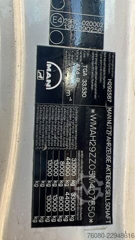 Standard tractor MAN TGA 33.530 (GRAND PONT / BIG AXLE)