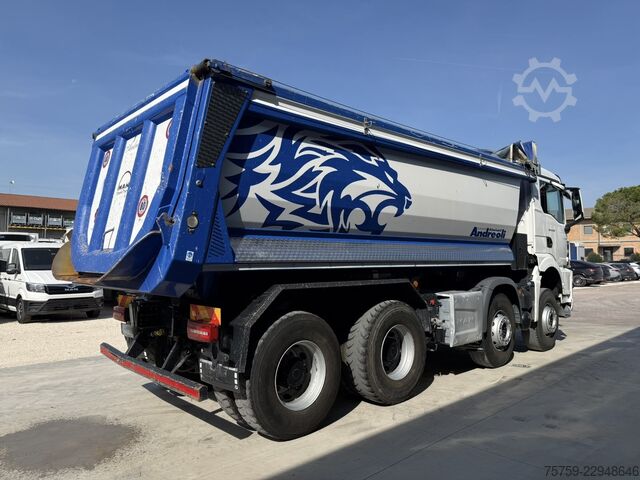 Tipper truck MAN 41.510TGS Kipper 20cbm 8x4 40Ton Euro6