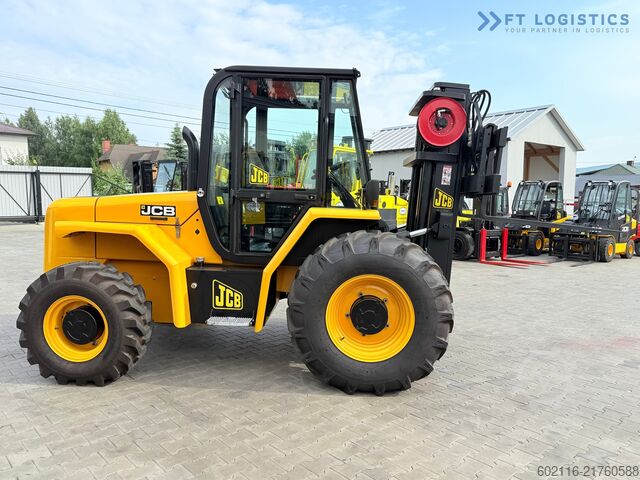 Off-road forklift JCB 940 / TRIPLEX 4500 / FREE-LIFT NEW TIRES