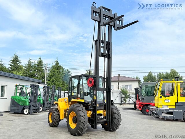 Off-road forklift JCB 940 / TRIPLEX 4500 / FREE-LIFT NEW TIRES